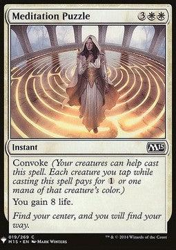 Meditation Puzzle - Mystery Booster (Common) [MYS-19]