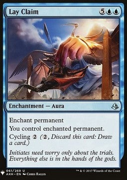 Lay Claim - Mystery Booster (Uncommon) [MYS-61]