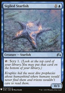 Sigiled Starfish - Mystery Booster (Uncommon) [MYS-73]