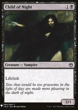 Child of Night - Mystery Booster (Common) [MYS-85]