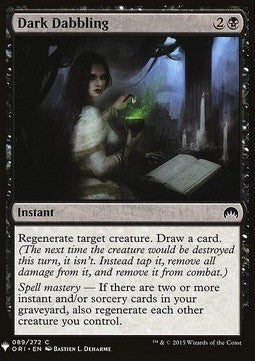 Dark Dabbling - Mystery Booster (Common) [MYS-89]