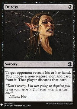 Duress - Mystery Booster (Common) [MYS-86]
