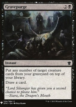 Gravepurge - Mystery Booster (Common) [MYS-104]