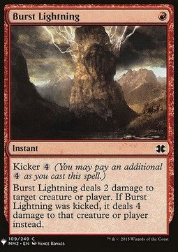 Burst Lightning - Mystery Booster (Common) [MYS-109]