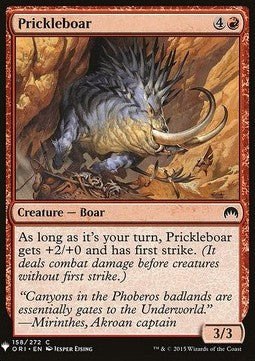 Prickleboar - Mystery Booster (Common) [MYS-158]