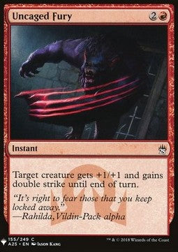 Uncaged Fury - Mystery Booster (Common) [MYS-155]
