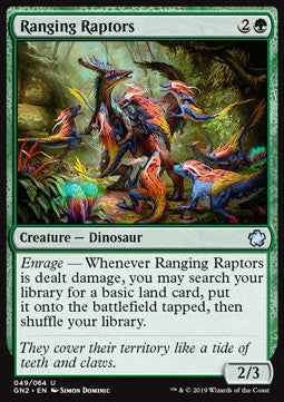 Ranging Raptors - Game Night 2019 (Uncommon) [GN2-49]