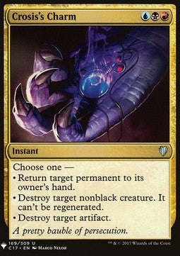 Crosis's Charm - Mystery Booster (Uncommon) [MYS-169]