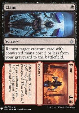 Claim // Fame - Mystery Booster (Uncommon) [MYS-150]