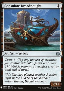 Consulate Dreadnought - Mystery Booster (Uncommon) [MYS-146]