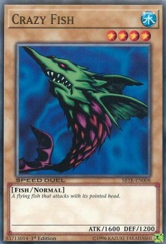 Crazy Fish - Speed Duel: Trials of the Kingdom (Common) [SBTK-008]