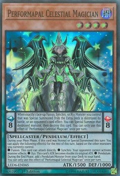 Performapal Celestial Magician - Legendary Duelists: Magical Hero (Super Rare) [LED6-045]