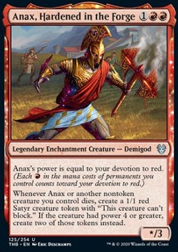 Anax, Hardened in the Forge - Theros Beyond Death (Uncommon) [THB-125]