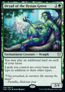 Dryad of the Ilysian Grove - Theros Beyond Death (Rare) [THB-169]