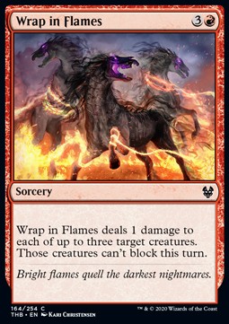 Wrap in Flames - Theros Beyond Death (Common) [THB-164]