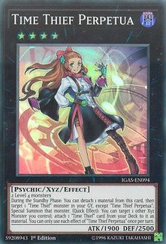 Time Thief Perpetua (V.1 - Super Rare) - Ignition Assault (Super Rare) [IGAS-094]