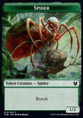 Spider Token (G 1/2) // Human Soldier Token (W 1/1) - Theros Beyond Death: Extras (Token) [XTHB-T 10/02]
