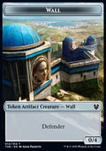 Wall Token (A 0/4) // Human Soldier Token (W 1/1) - Theros Beyond Death: Extras (Token) [XTHB-T 14/02]