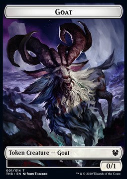 Goat Token (W 0/1) // Satyr Token (R 1/1) - Theros Beyond Death: Extras (Token) [XTHB-T 01/09]