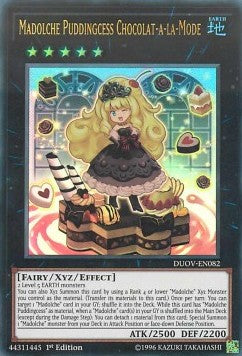 Madolche Puddingcess Chocolat-a-la-Mode - Duel Overload (Ultra Rare) [DUOV-082]
