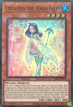 Cyclamen the Rikka Fairy - Secret Slayers (Super Rare) [SESL-016]