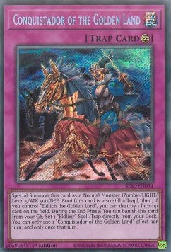 Conquistador of the Golden Land - Secret Slayers (Secret Rare) [SESL-034]