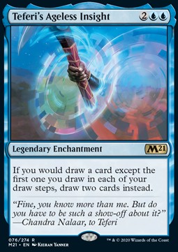 Teferi's Ageless Insight - Core 2021 (Rare) [M21-76]