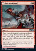 Traitorous Greed - Core 2021 (Uncommon) [M21-166]