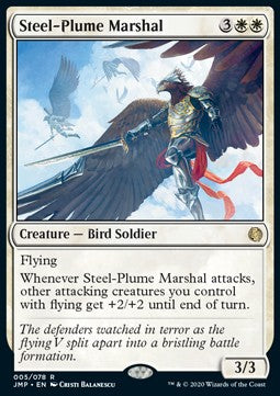 Steel-Plume Marshal - Jumpstart (Rare) [JMP-5]