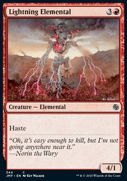 Lightning Elemental - Jumpstart (Common) [JMP-344]