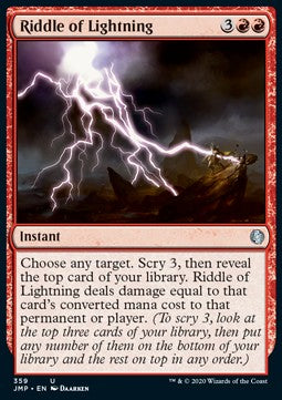 Riddle of Lightning - Jumpstart (Uncommon) [JMP-359]