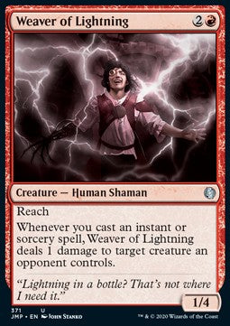 Weaver of Lightning - Jumpstart (Uncommon) [JMP-371]