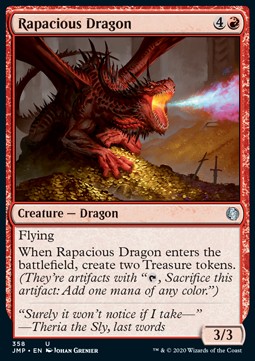 Rapacious Dragon - Jumpstart (Uncommon) [JMP-358]