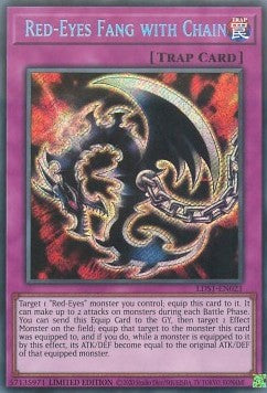 Red-Eyes Fang with Chain - Legendary Duelists: Season 1 (Secret Rare) [LDS1-021]