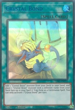 Crystal Bond (V.1 - Ultra Rare) - Legendary Duelists: Season 1 (Ultra Rare) [LDS1-112]