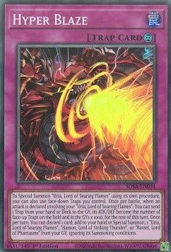 Hyper Blaze - Structure Deck: Sacred Beasts (Super Rare) [SDSA-034]