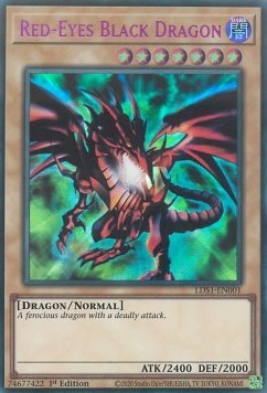 Red-Eyes Black Dragon (V.3 - Ultra Rare) - Legendary Duelists: Season 1 (Ultra Rare) [LDS1-001]