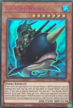 Citadel Whale (V.3 - Ultra Rare) - Legendary Duelists: Season 1 (Ultra Rare) [LDS1-027]