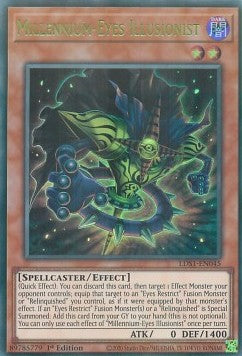 Millennium-Eyes Illusionist (V.2 - Ultra Rare) - Legendary Duelists: Season 1 (Ultra Rare) [LDS1-045]