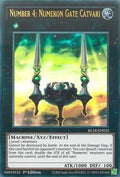 Number 4: Numeron Gate Catvari - Battles of Legend: Armageddon (Ultra Rare) [BLAR-025]