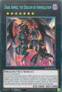 Dark Armed, the Dragon of Annihilation - Battles of Legend: Armageddon (Secret Rare) [BLAR-050]