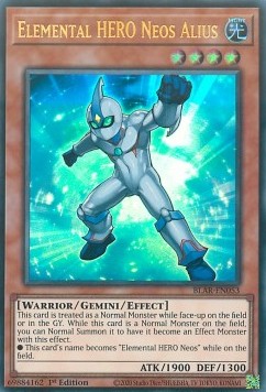 Elemental HERO Neos Alius - Battles of Legend: Armageddon (Ultra Rare) [BLAR-053]