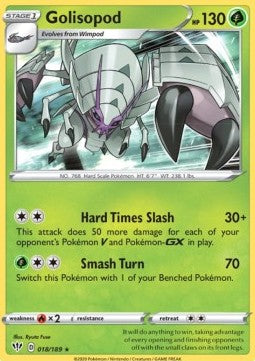 Golisopod - Darkness Ablaze (Holo Rare) [DAA-18]