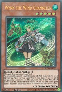 Wynn the Wind Channeler (V.1 - Ultra Rare) - Rise of the Duelist (Ultra Rare) [ROTD-086]