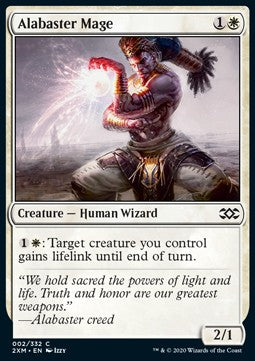 Alabaster Mage - Double Masters (Common) [2XM-2]