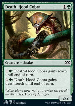 Death-Hood Cobra - Double Masters (Common) [2XM-163]