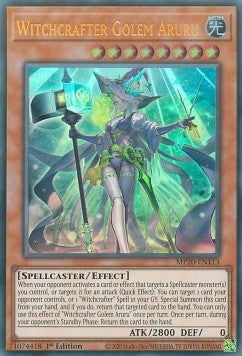 Witchcrafter Golem Aruru - 2020 Tin of Lost Memories Mega Pack (Ultra Rare) [MP20-113]