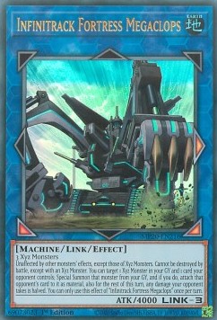 Infinitrack Fortress Megaclops - 2020 Tin of Lost Memories Mega Pack (Ultra Rare) [MP20-216]