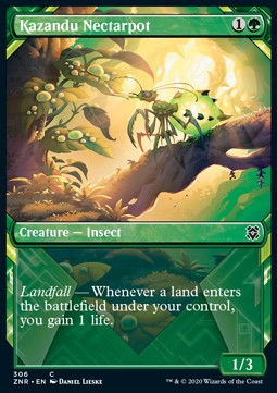 Kazandu Nectarpot - Zendikar Rising: Extras (Common) [XZNR-306]
