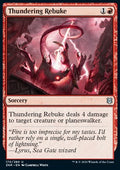 Thundering Rebuke - Zendikar Rising (Uncommon) [ZNR-170]